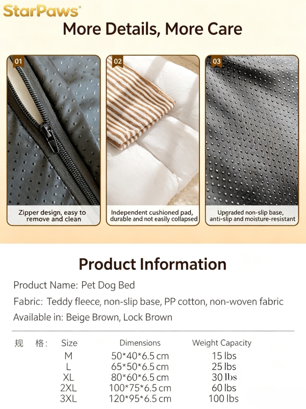 All-Season Washable Dog Sofa Bed