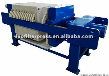 Automatic Chamber Recessed Filter Press System Designed by Leo Filter Press