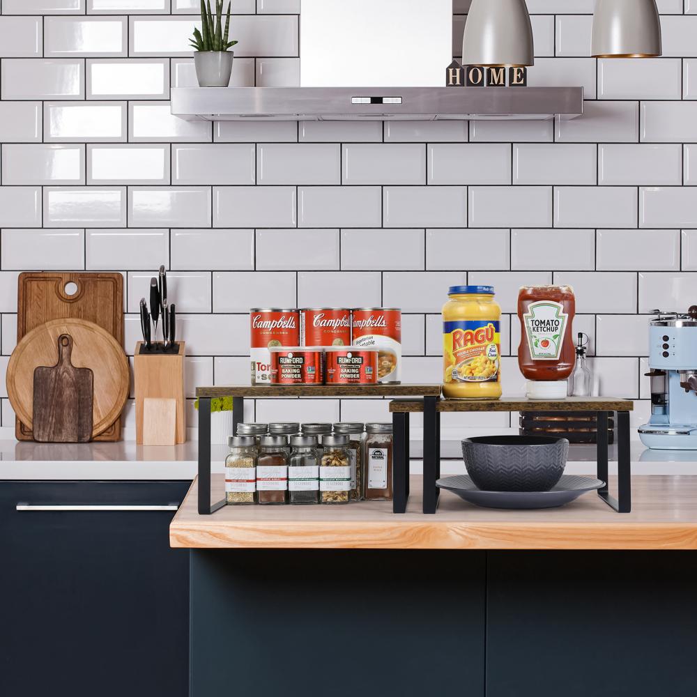 Stackable Cabinet Counter Shelf