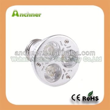 High power 3 years warranty CE ROHS 3w 55mm led spot
