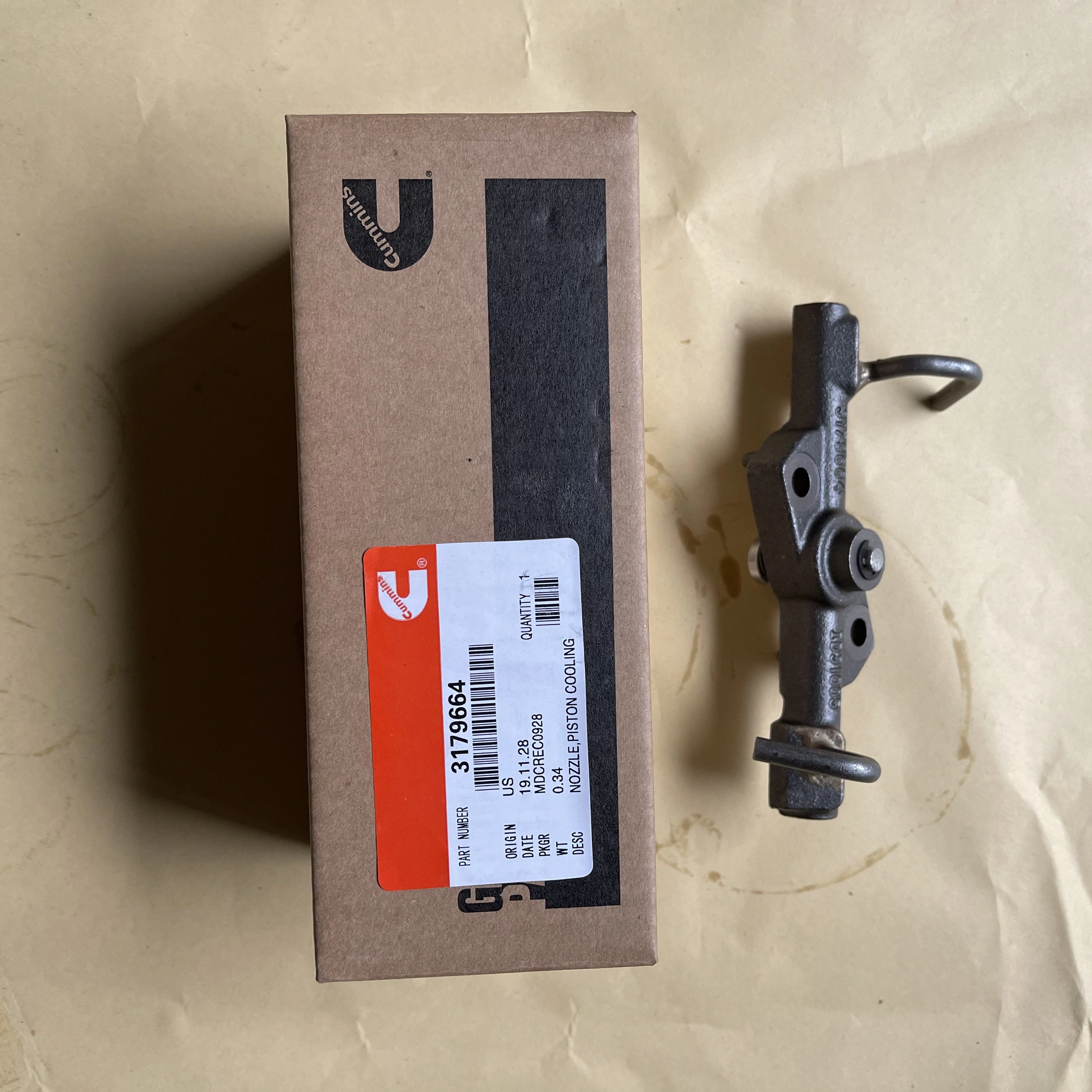 Cunmmins KTA50 K50 nozzle piston cooling 3179664 China Manufacturers  Suppliers Factory Exporter
