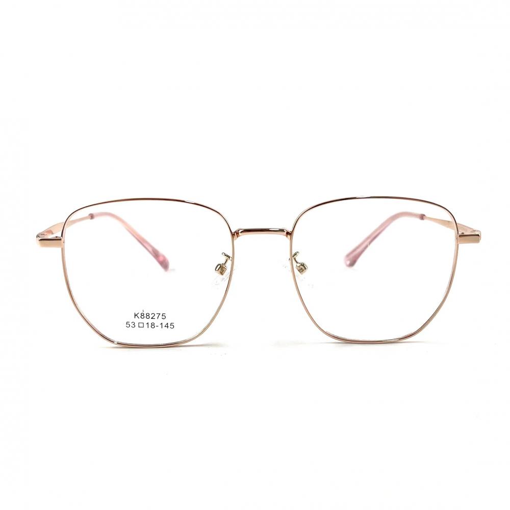 Bolsas de ouro rosa para óculos