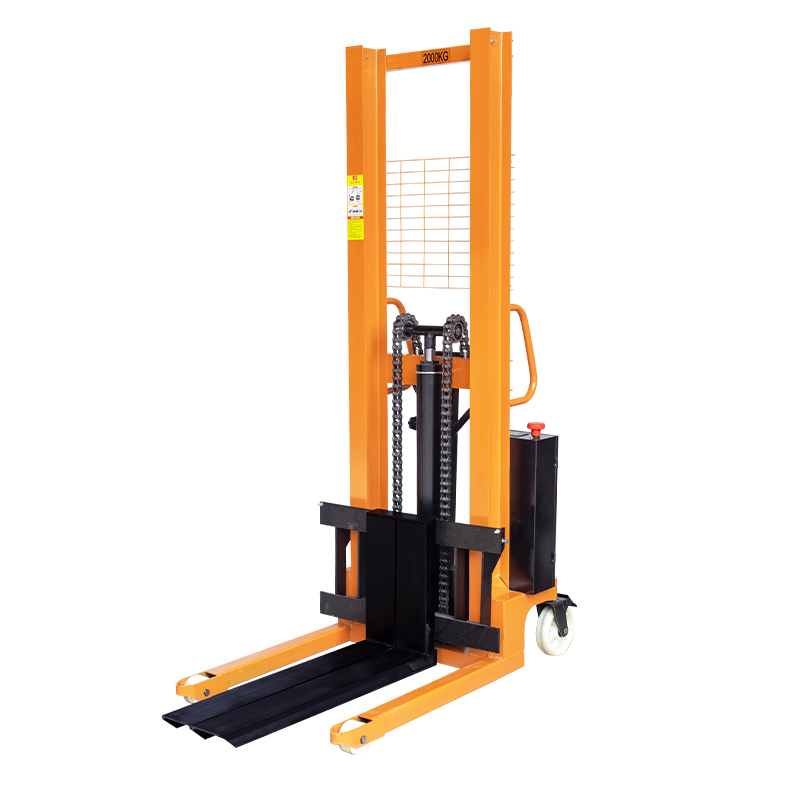 Manual Hydraulic Stacker 1T 2T Lifting Handling Straddle Stacker