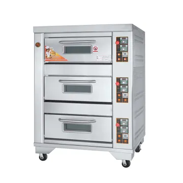 Pizza Baking Electric Gas Industrial Bread Oven for Sale Commercial Deck Cake Oven | Countertop Snack Oven