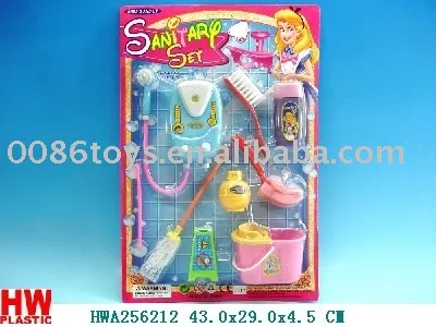various Cleaning toy sets