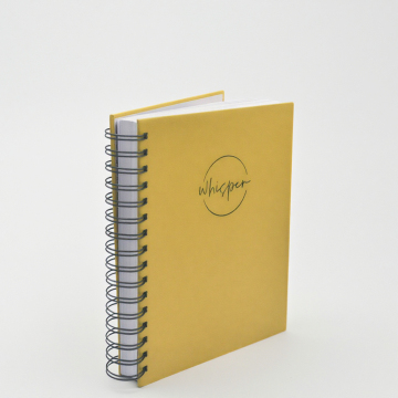 Custom Printed Logo Wire Spiral Notebook for Daily Fitness & Planning