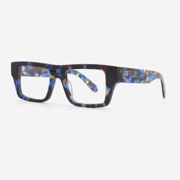 Rectangular Acetate Male Optical Frames 23A3179