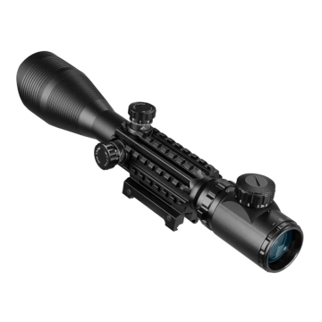 Factory Sale 4-12x50 Optical Scope with Red Dot Sight, Flashlight, Laser, and Scope Accessories