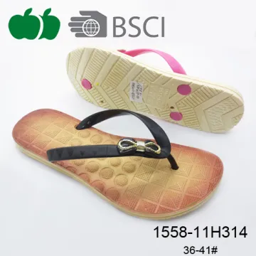 Ladies New Style Soft Flat High Quality Flip Flops Slippers