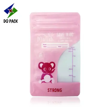 Ziplock for fresh milk Stand Up Packaging Bags
