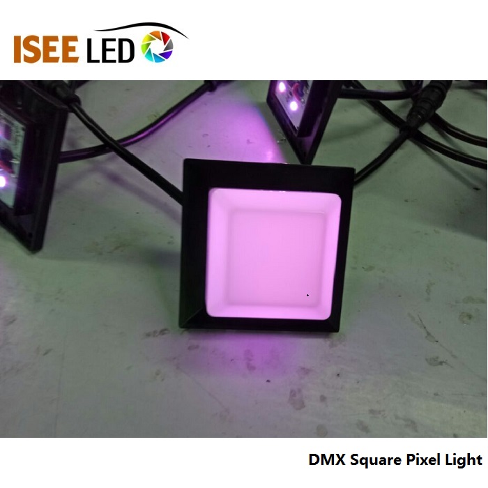 Gipangunahan sa RGB ang Square Module Light DMX Control