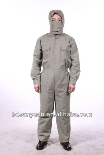 arc preventive coverall,Electric arc protective clothing ,Flame retardant protective clothing