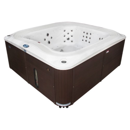 Half Sunken Hot Tub Garden 8 persons health outdoor spa swimming pool