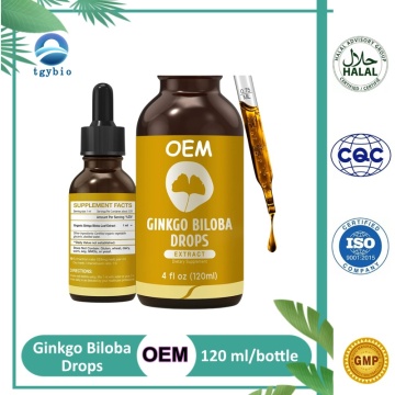 OEM krople Ginkgo Biloba na koncentrację mózgu