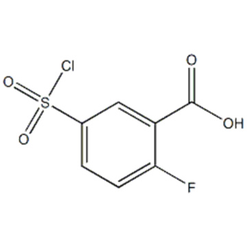 5- (클로로 술 포닐) -2- 플루오로 벤조산 CAS 37098-75-2