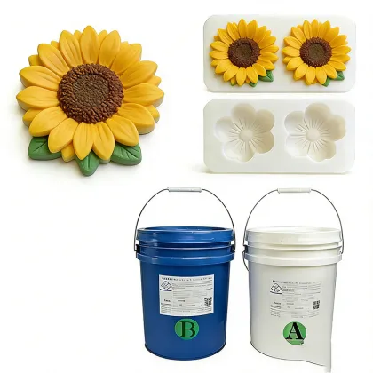 Silicone Flower Mold Making