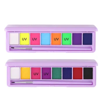 Customizable HANDAIYAN DIY Multi-color Body Paint Palette for Noctilucent Occasions: Unique Cosmetics for Personal Branding