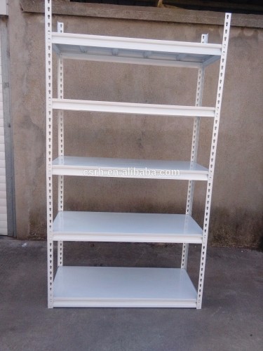 White Color Five Layers 1000*400*1800mm Boltless Rack