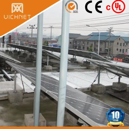 Vichnet solar systerm support of strut channel