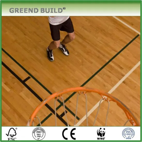 Solid wood floors Used basketball flooring