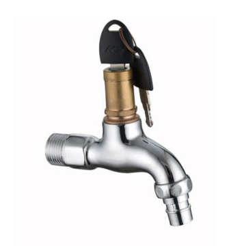 Hot sell factory water tap bib cock with lock