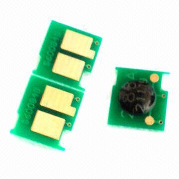 Printer toner chip for HP CB435A, can send 1:1 replacement for defective chip