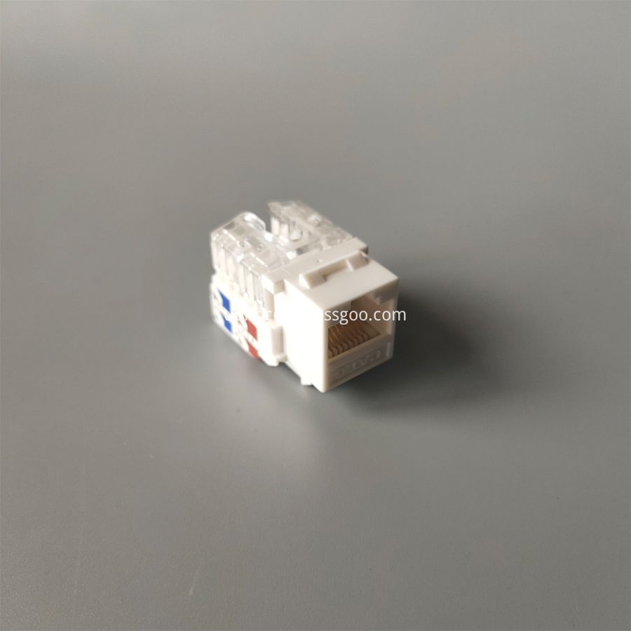 UTP CAT6 T568B Wiring keystone jack 