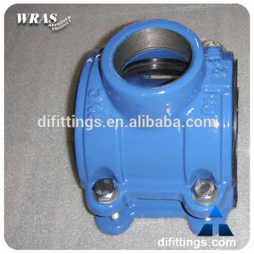 ductile cast iron pipe saddle clamp