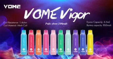 Vome Vigor Disposable vape 2500 PUFFS Vape Pen