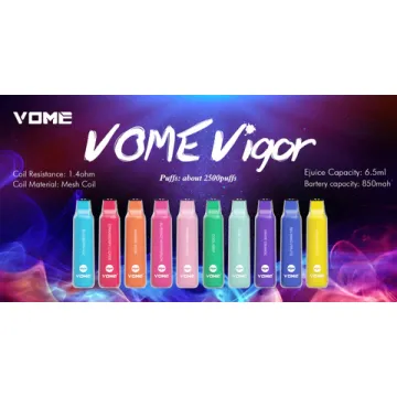 Wholesale VOME Vigor vape 2500 puffs