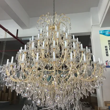 Hotel Grand Maria Theresa Chandelier Asfour Crystal