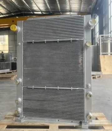Industrial oil-air-water radiator equipment
