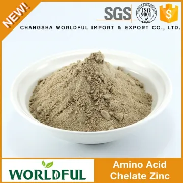 Worldful 25% Amino Acid Powder Chelate with Zinc with Rich Amino Acid Content Organic Fertilizer
