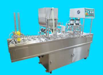 QCF-2 Yogurt filling and sealing machine