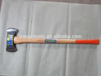 Axe, with Double-bit , A620 Type, Weighs 3.5lbs with Wooden Handle, Drop-forged Carbon Steel Head, 47-55HRC Heat Treatment