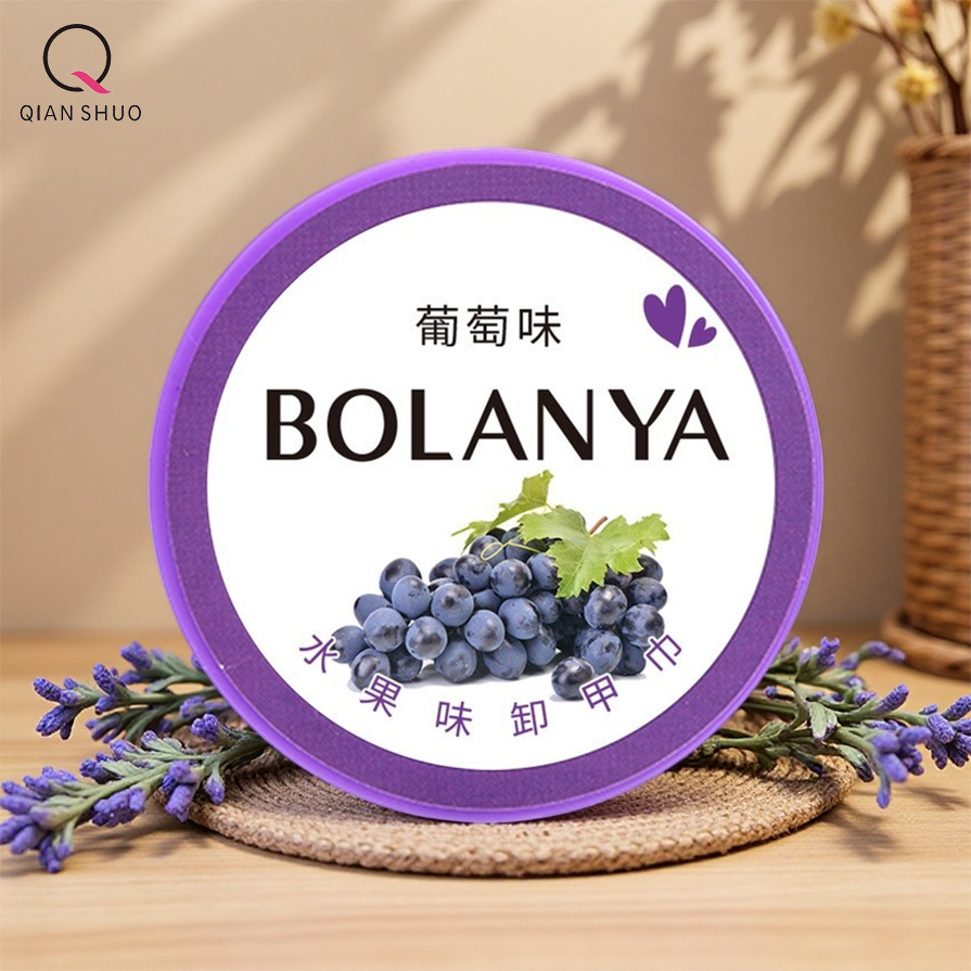 BOLANYA Penghilang Cat Kuku Rasa Anggur