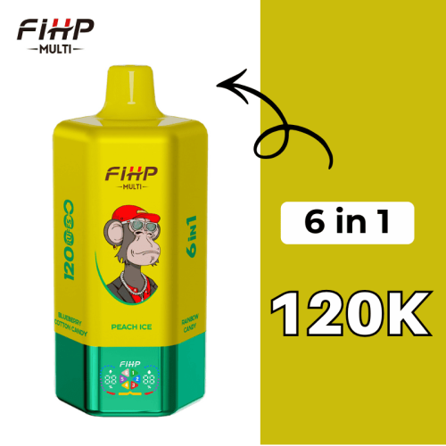 FIHP 120K 120000 Puffs Screen Disposable Vape Pod