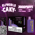 Elf World Caky Desechables 7000puffs