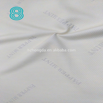 cool pepper mint aloe vera knitted fabric for latex pilow