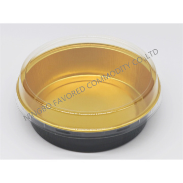 small round smoothwall Aluminium foil container