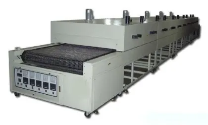 High temperature tunnel furnace
