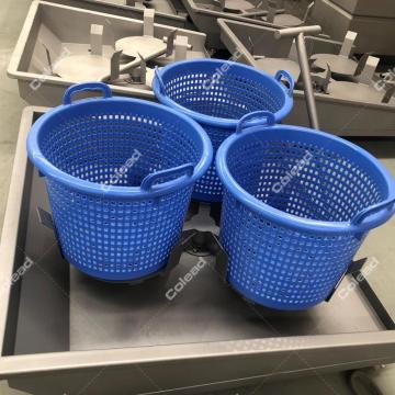 Basket holder for drying baskets