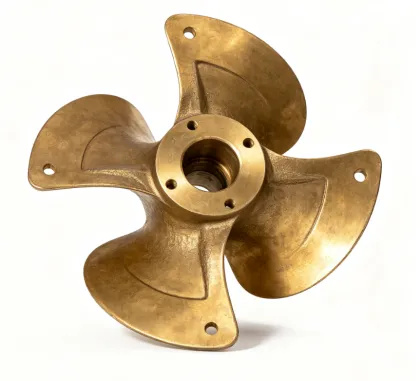 Marine Propeller Hub | Nickel Aluminum Bronze Casting