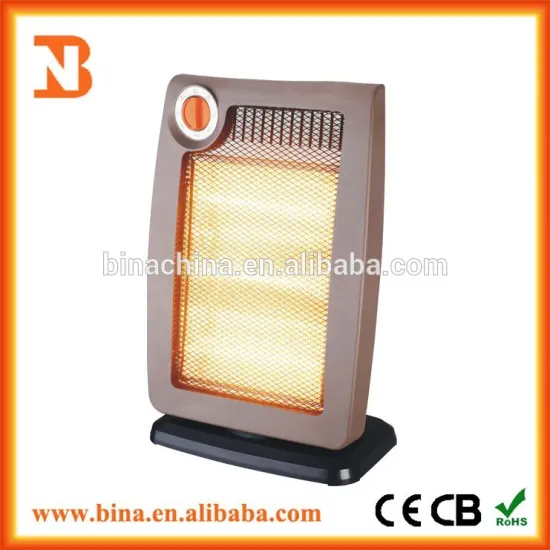 3 heat setting mini halogen infrared room heater