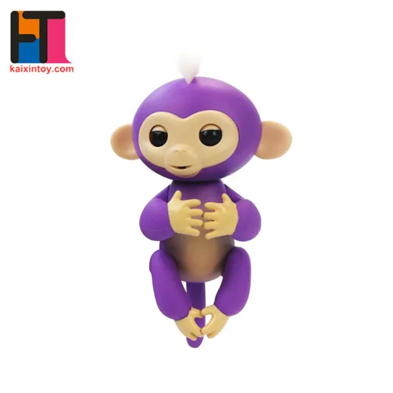 2018 trending toys lovely little monkey baby electronic fingerling