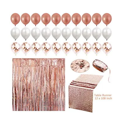 set confetti balloon decorations wedding decorations