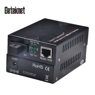 Μετατροπέας οπτικών μέσων ινών 10/100m Gigabit Ethernet Fiber σε RJ45 CWDM SFP οπτικό πομποδέκτη