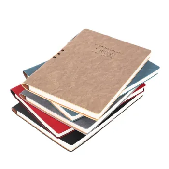 Custom Hardcover Leather A5 Journal Diary Notebook