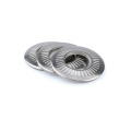 Rondella zigrinata per molle a disco in acciaio inossidabile 304 DIN6796
