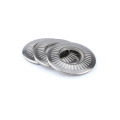 Mesin basuh Knurling 304 Stainless Steel Disc Springs DIN6796